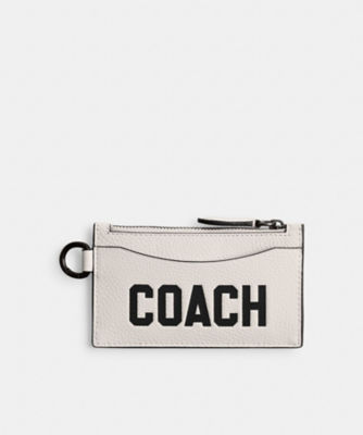 ＜COACH＞ジップ　カード　ケース・コーチ　グラフィック